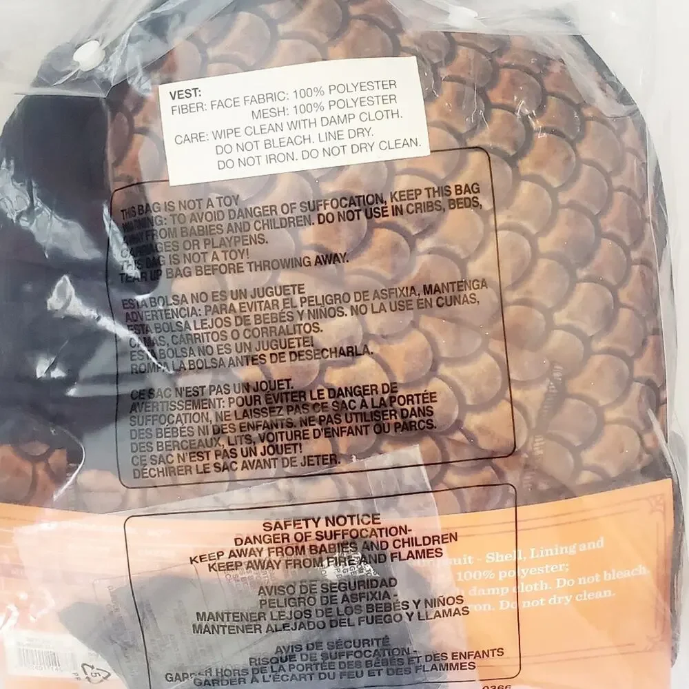 Med New never opened ninja costume